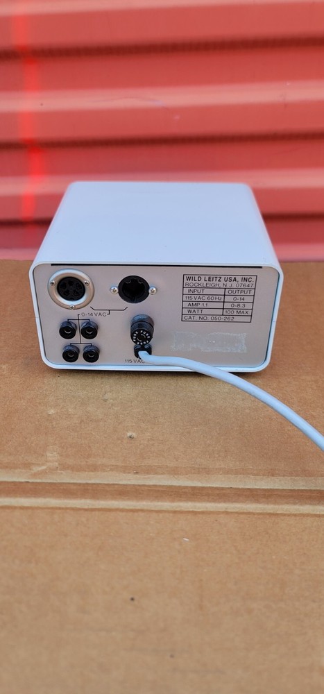 LEITZ Microscope Lamp Power Supply Source