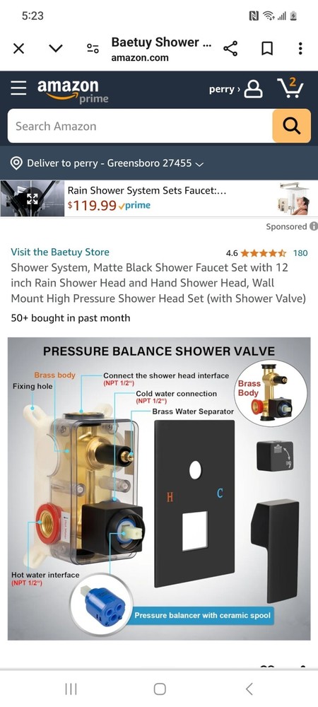 Baetuy Shower System