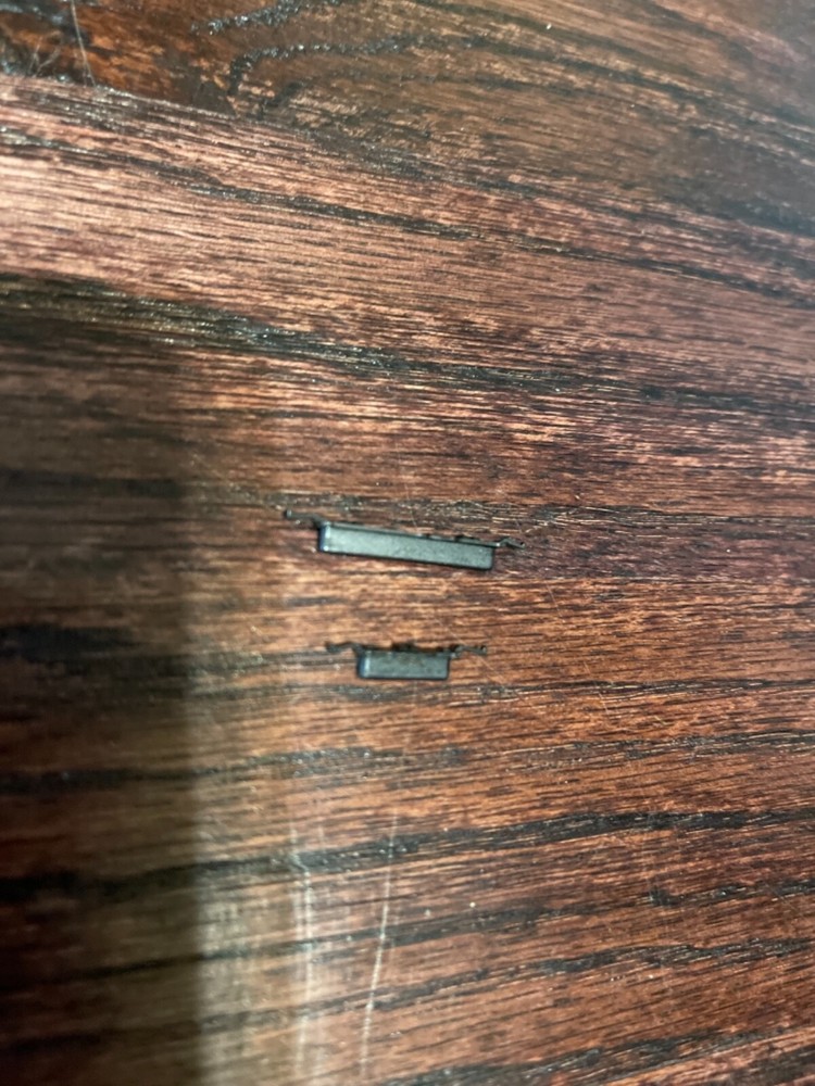 Samsung Galaxy Tab E SM-T377 377V 377A Side Plastic Buttons Button Part Black