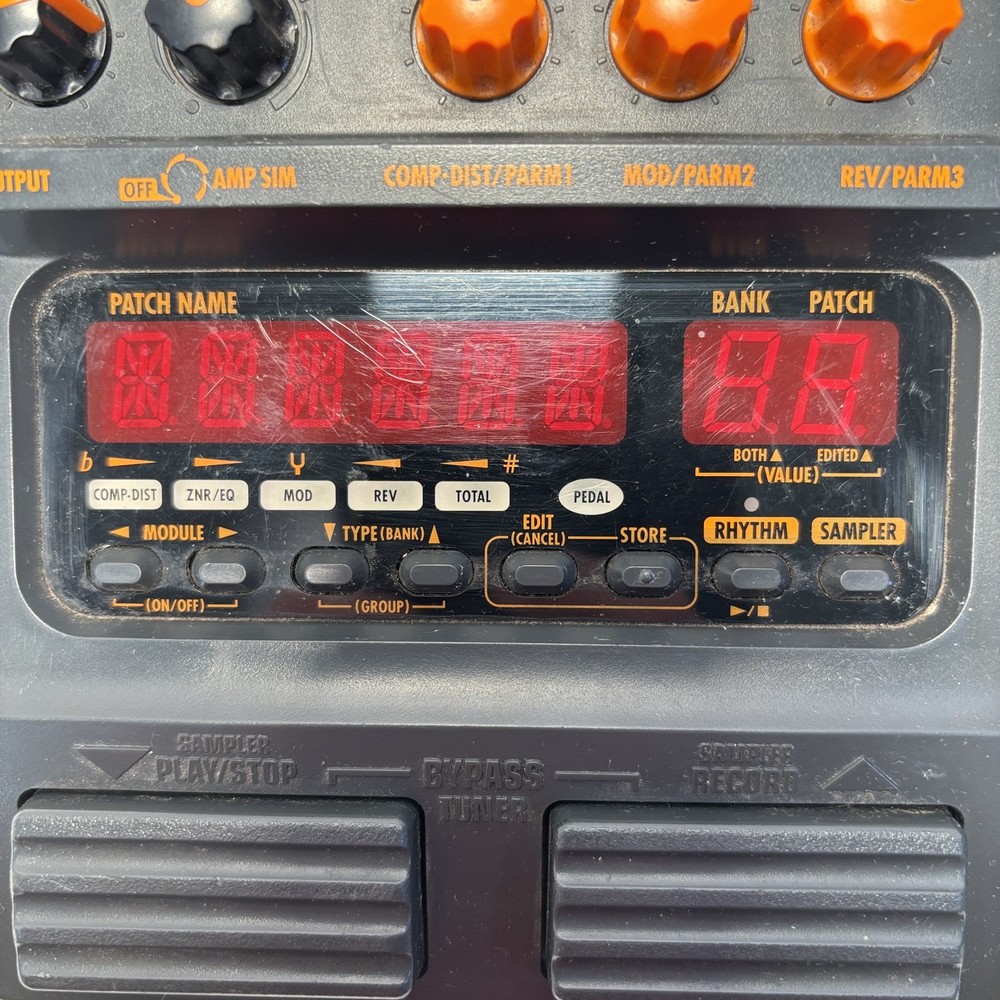 Zoom BFX-708 Bass Effects Processor Pedal