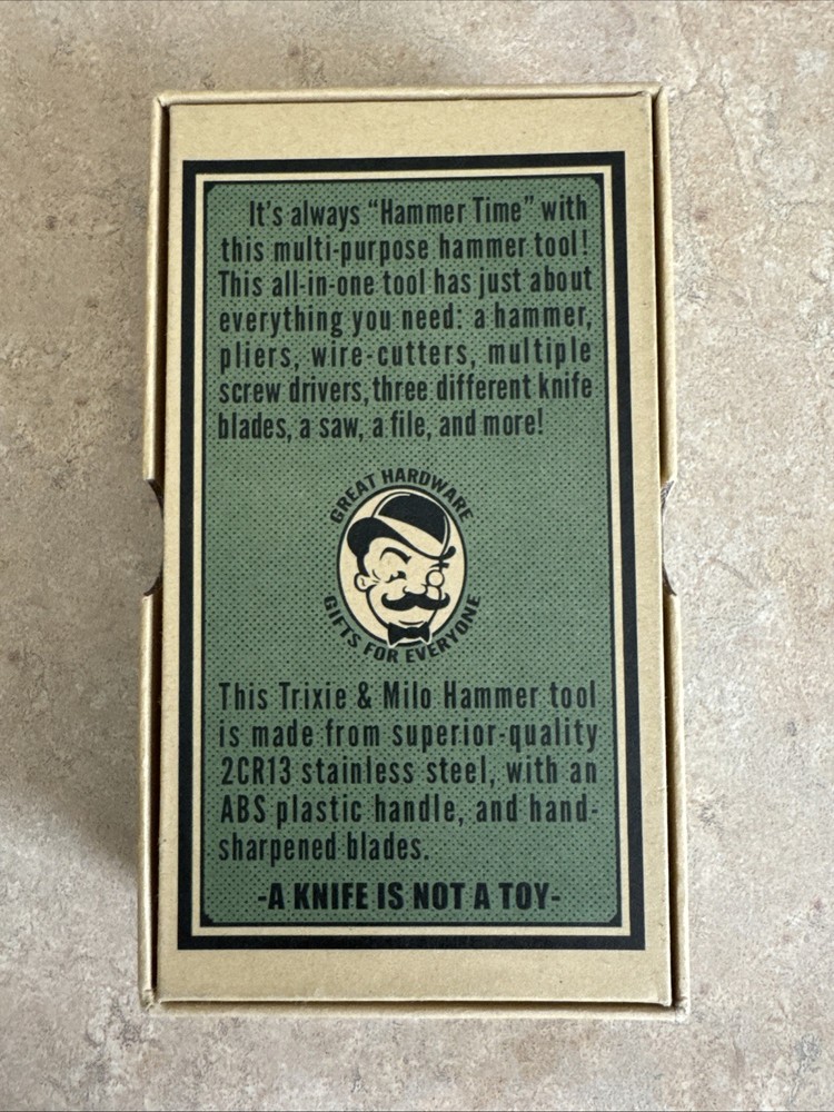 Hammer time 12 Different tools In one. Multi Tool