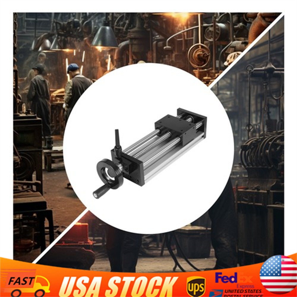 Dual Optical Axis Manual Sliding Table Linear Rail Guide Guide Slide Table
