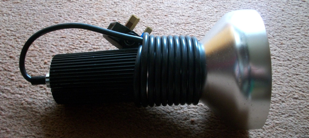 1950s Adjustable Clamp Lamp working