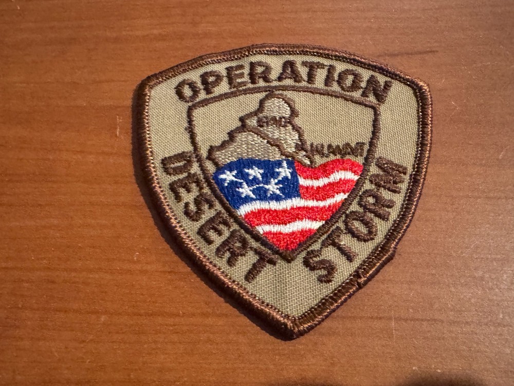 Vintage Operation Desert Storm Patch