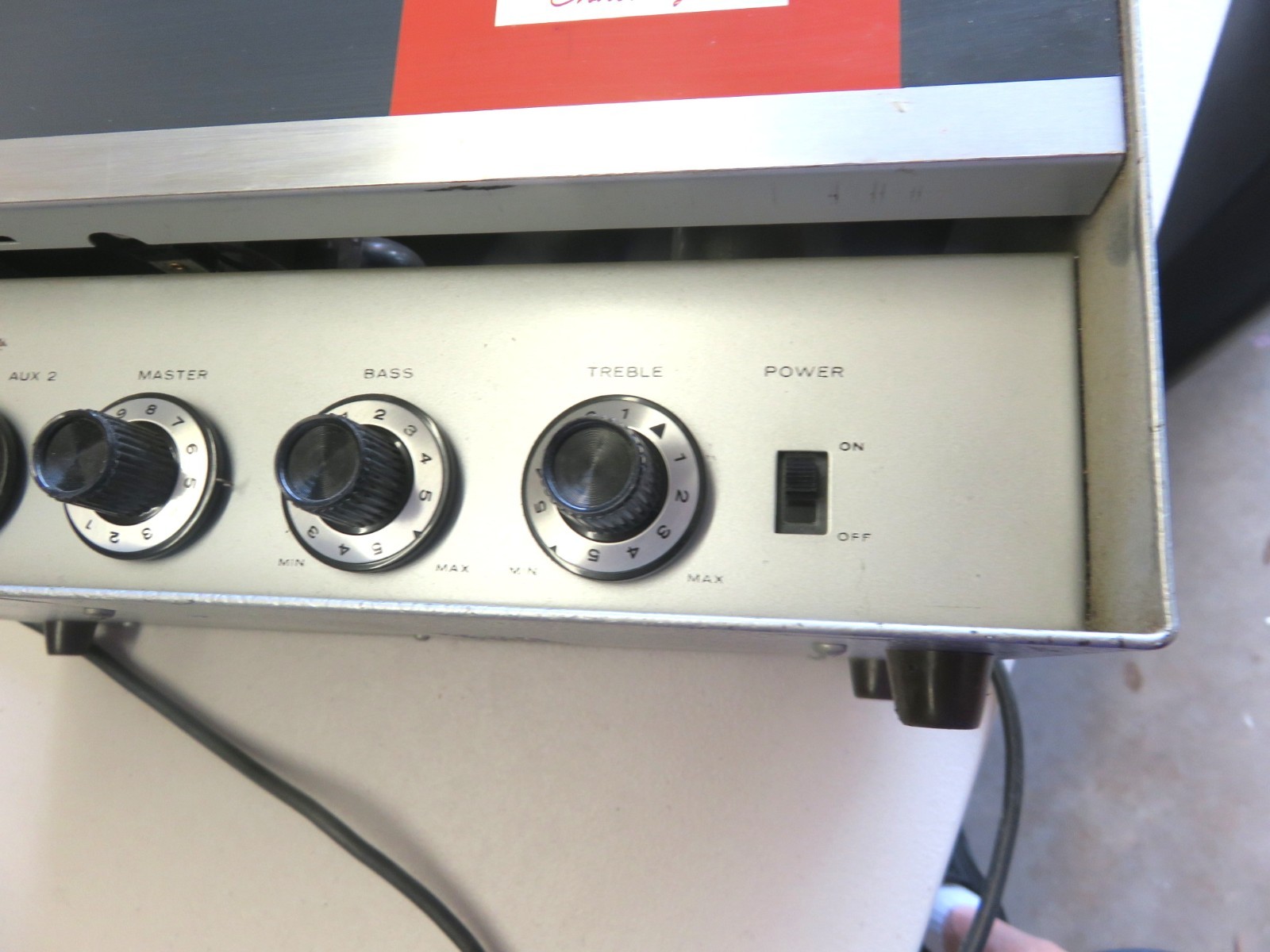 BOGEN CHALLENGER CHB 50 TUBE AMPLIFIER FOR REPAIR OR PARTS