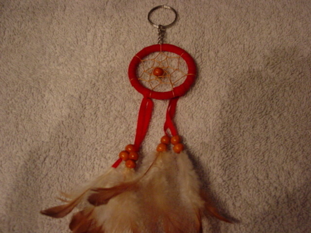 DREAMCATCHER KEYCHAIN (RED COLOR)