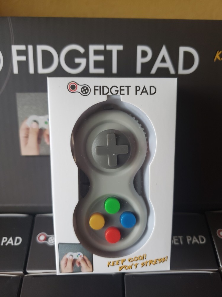 8-Function Fidget Controller Pad/Stress Reducer/Relief Game Controller/Focus Toy