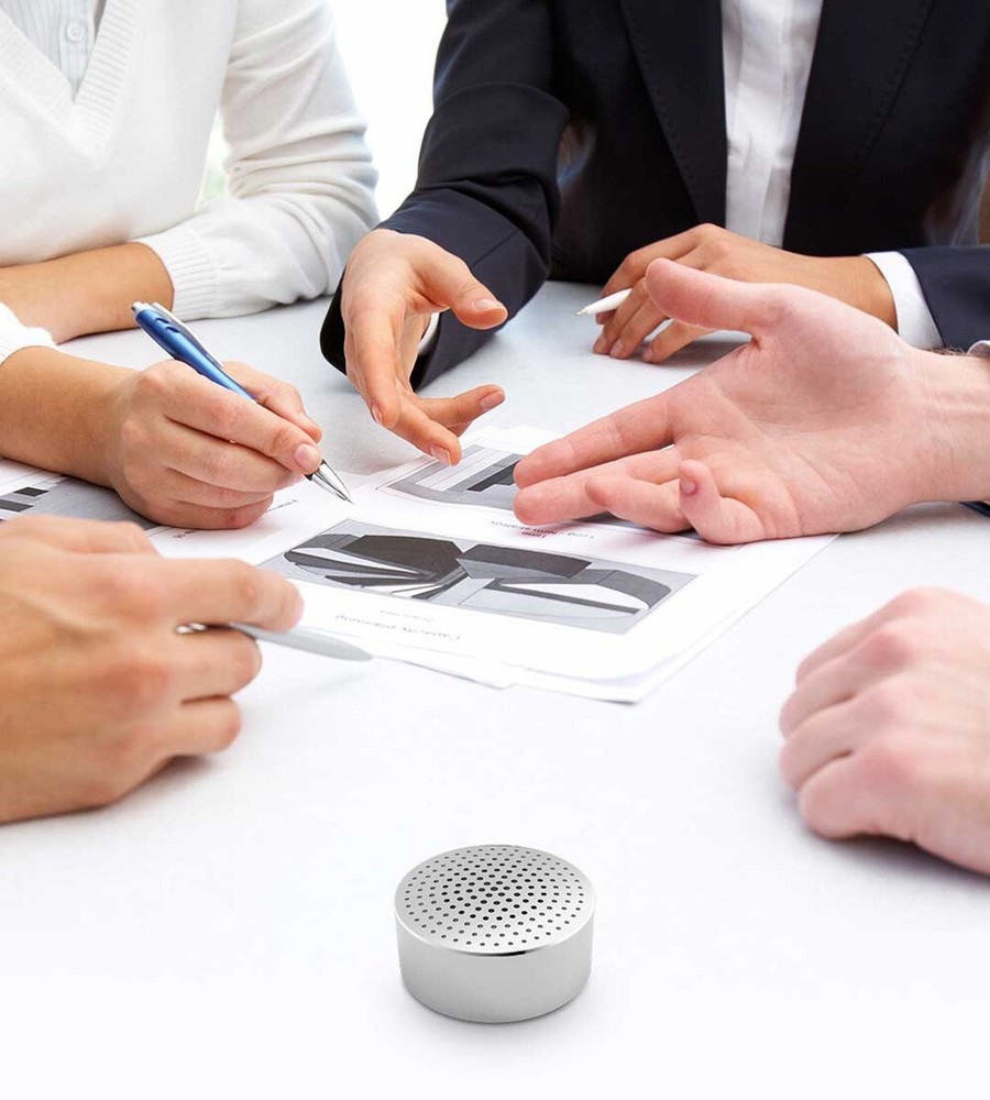 Xiaomi Portable Bluetooth Speaker Wireless USB Mini Metal Silver