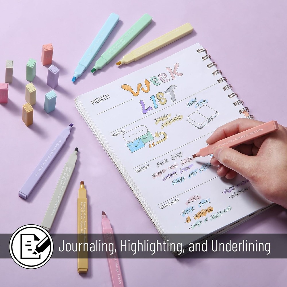 Mr. Pen- Bible Highlighters with Color-Coding Engraved themes