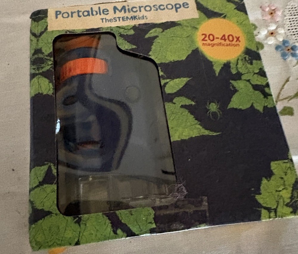 The STEM Kids Portable Microscope