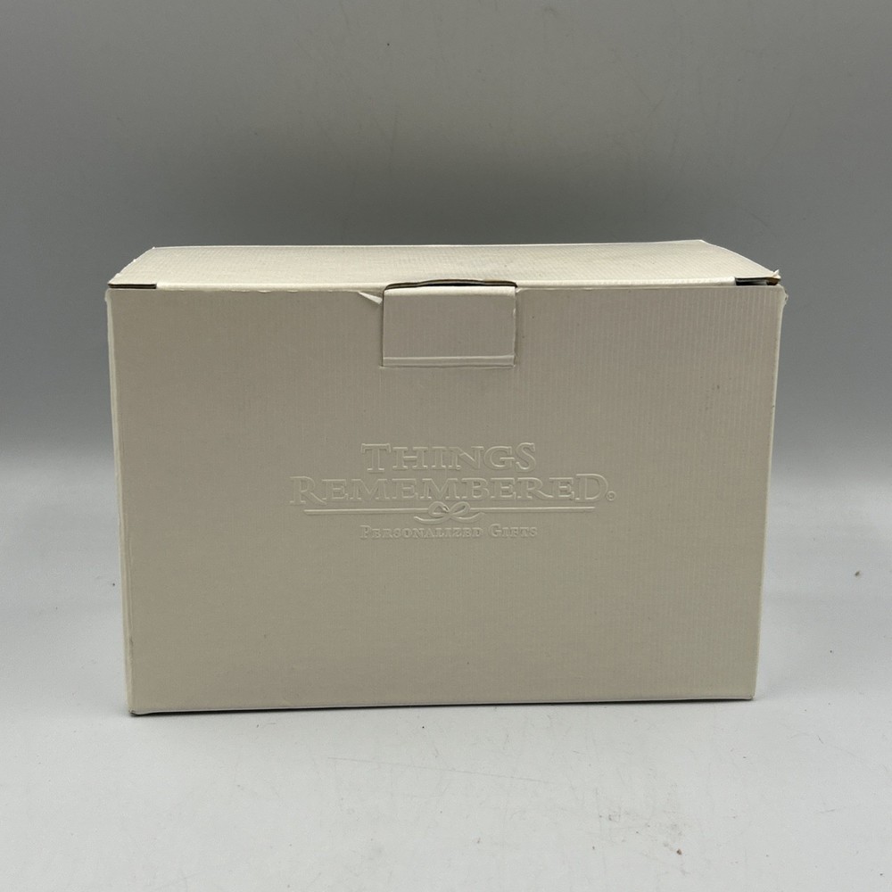 Things Remembered Silverplated Train Bank With Box