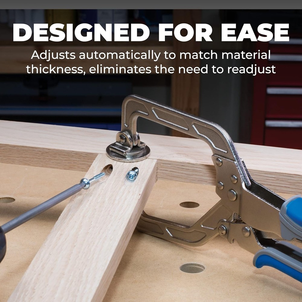 Woodworking Clamp - Auto-Adjust Technology