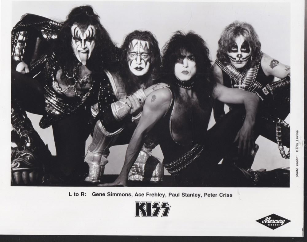 kiss  press release for you wanted the best you got the best with photo 1995