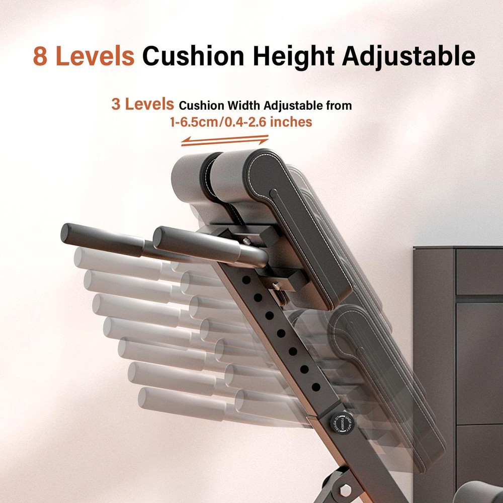 Foldable Back Extension Machine, Roman Chair, Adjustable Back Extension Machine