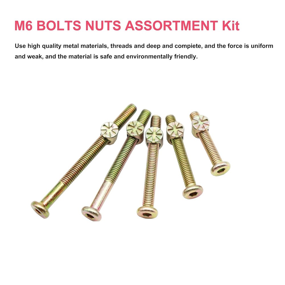 M6 Baby Crib Hardware Replacement Kit