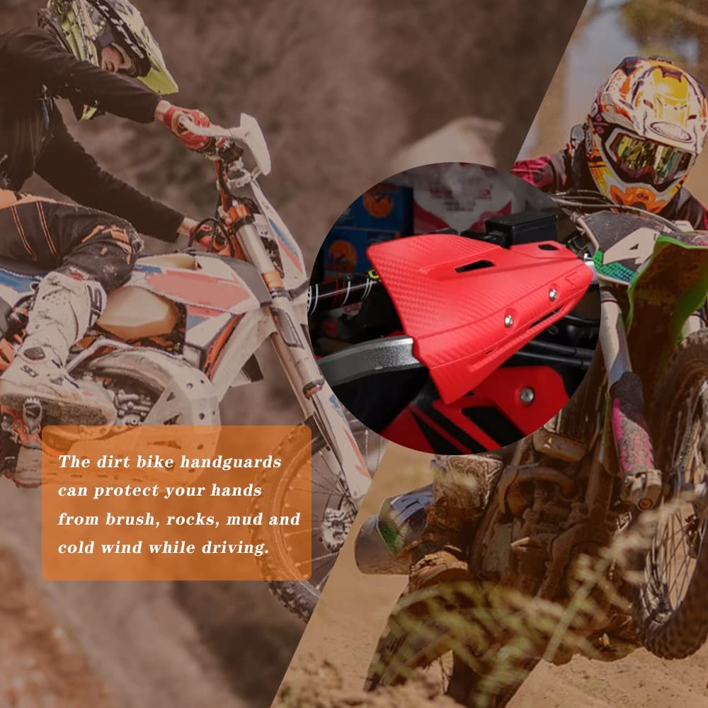 7/8'' 1 1/8'' Handguard Hand Guards Fit For Honda XR CR XL TRX CRF ATV Dirt Bike