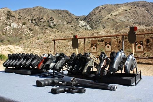 4-Gun Handgun Storage Rack | Welded Steel Pistol Stand, Powder-Coated