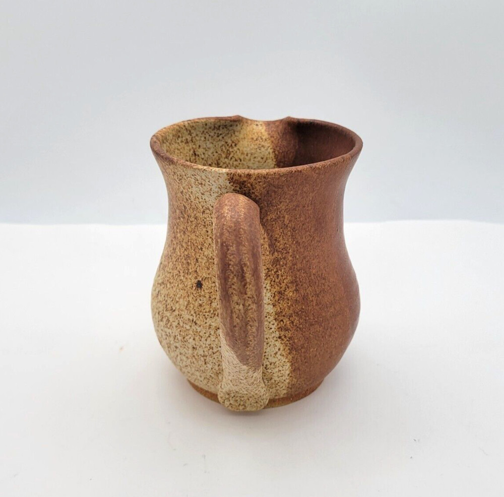 Anspach Pottery Small Pitcher Signed and Numbered 52/321