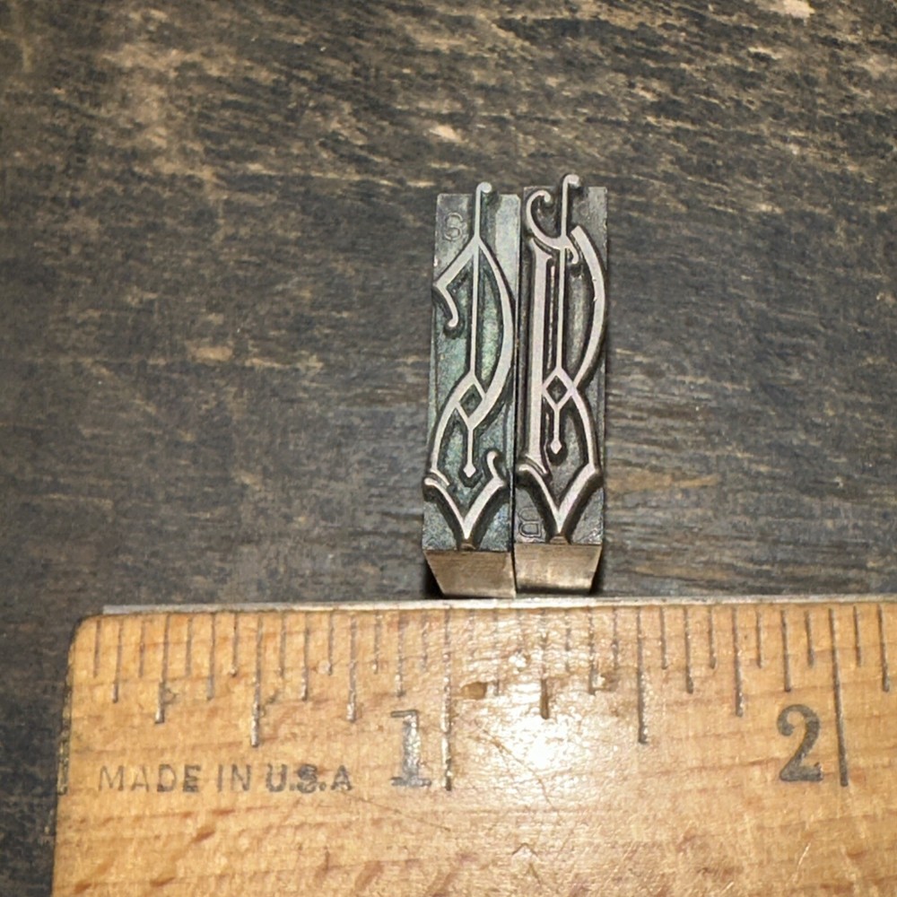 Printing Blocks “ 2 Lead Borders “ Nice Lines!