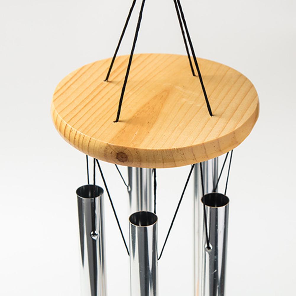 29" Wind Chimes Large Deep Tone Chapel Bells 5 Tubes Outdoor Garden Home Decor