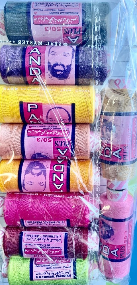 10 piece  Polyester Sewing Thread  Hand Stitching 200 Yard Each Spool
