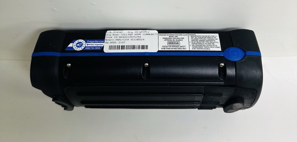 Dräger CMS Analyzer Chip Measurement System Gas Detector + CMS Analyzer