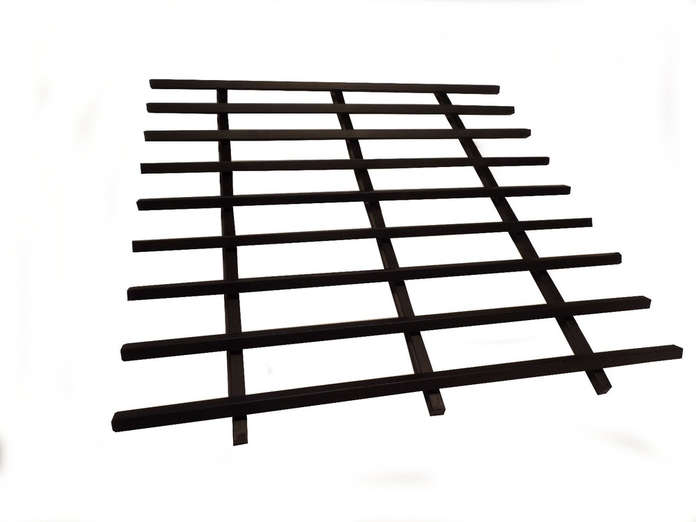 FIRE PIT GRATE SQUARE FLAT NO LEGS (SEVERAL MEASURES)