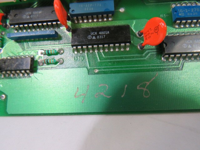 Microflex 4218 Control Board w/ Keypad *Missing Keys* USED