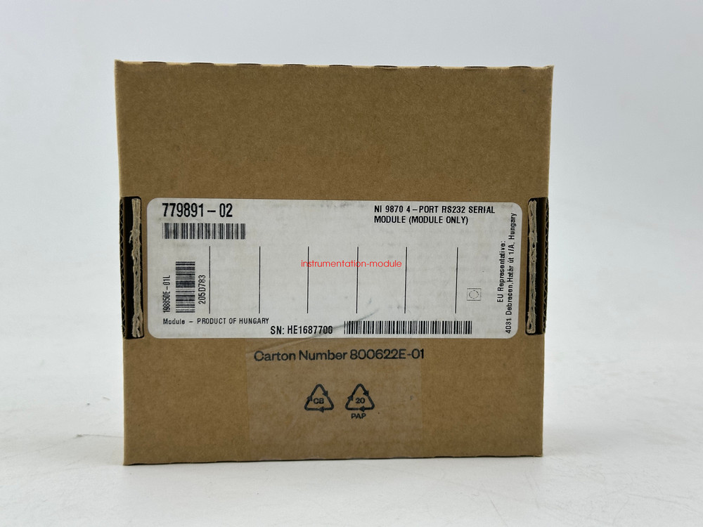 National Instruments NI 9870 cRIO Serial Interface Module Test passed spot