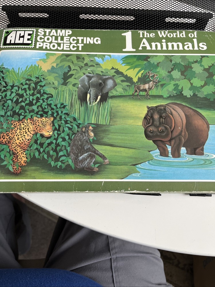 ￼ Ace stamp Collecting Project Number 1 The World Of Animals