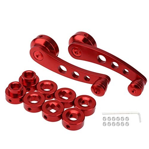 Car Window Handle Set Window Crank Handle Winder Riser Replacement Handles