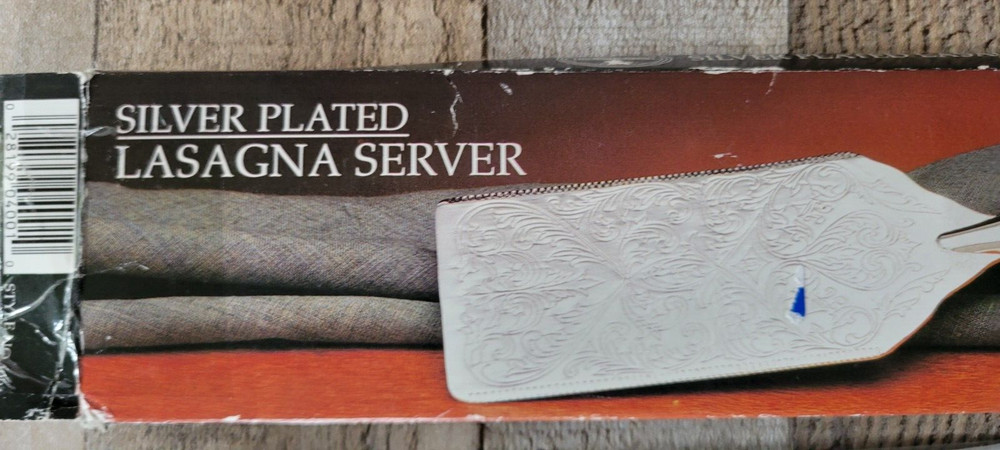 NEW Lasagna Server Silver Plate Paul Revere Silversmiths SEALED Utensil Serving