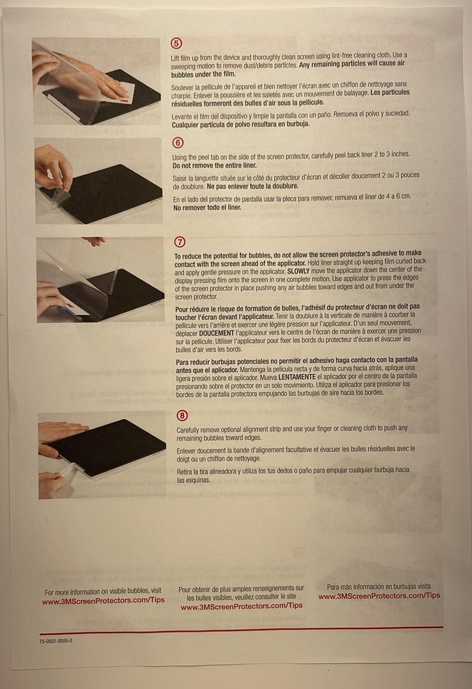 3M Privacy Screen Protector for iPad 2/iPad 3rd gen