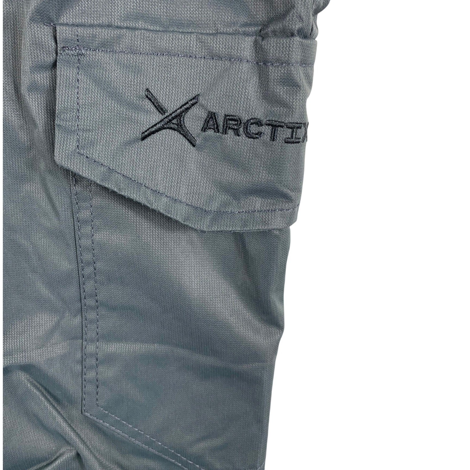 Arctic Quest Snow Pants Men Small Dark Gray Insulated Ski Snowboard Cargo