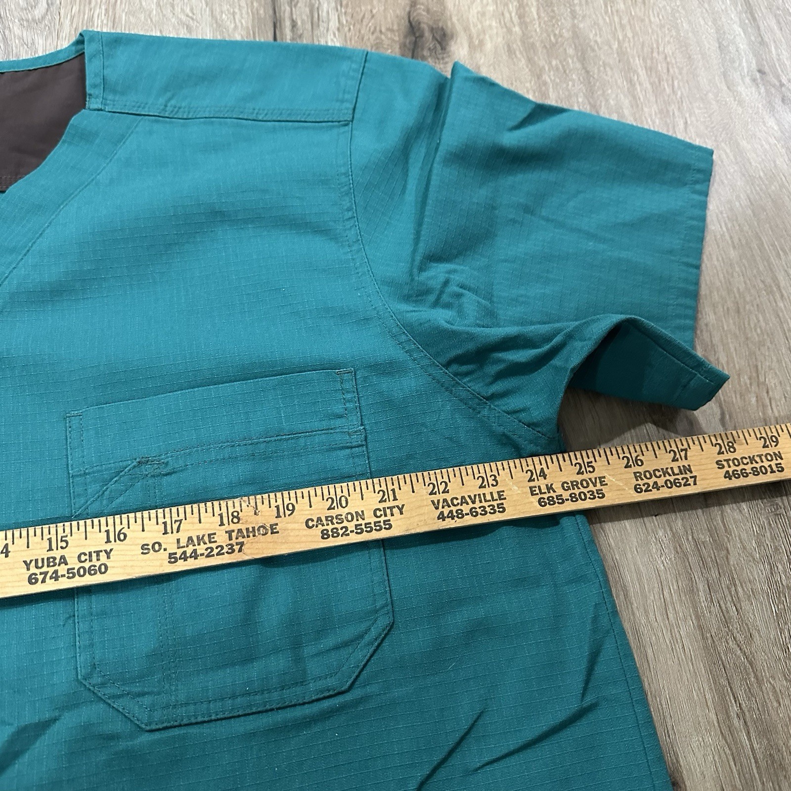 CARHARTT Scrub Set & Extra Top Shirt Size Large Utility Green Work Uniform