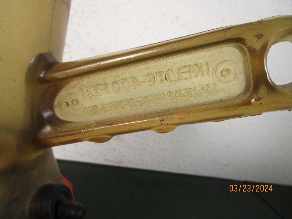 Vintage Ikelite Acrylic Underwater Dive Light Untested