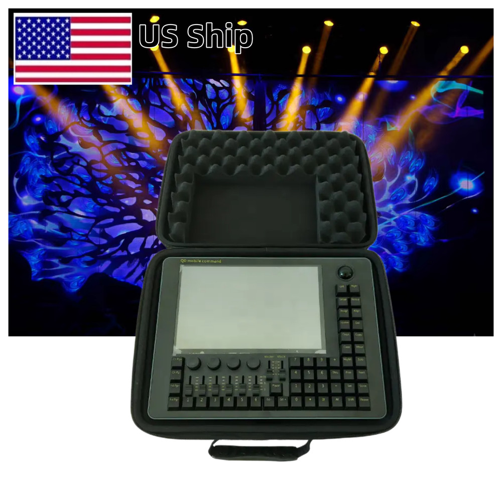 US  Windows 10 120GB 3D effect simulation Q0 mobile command  DMX controller+bag