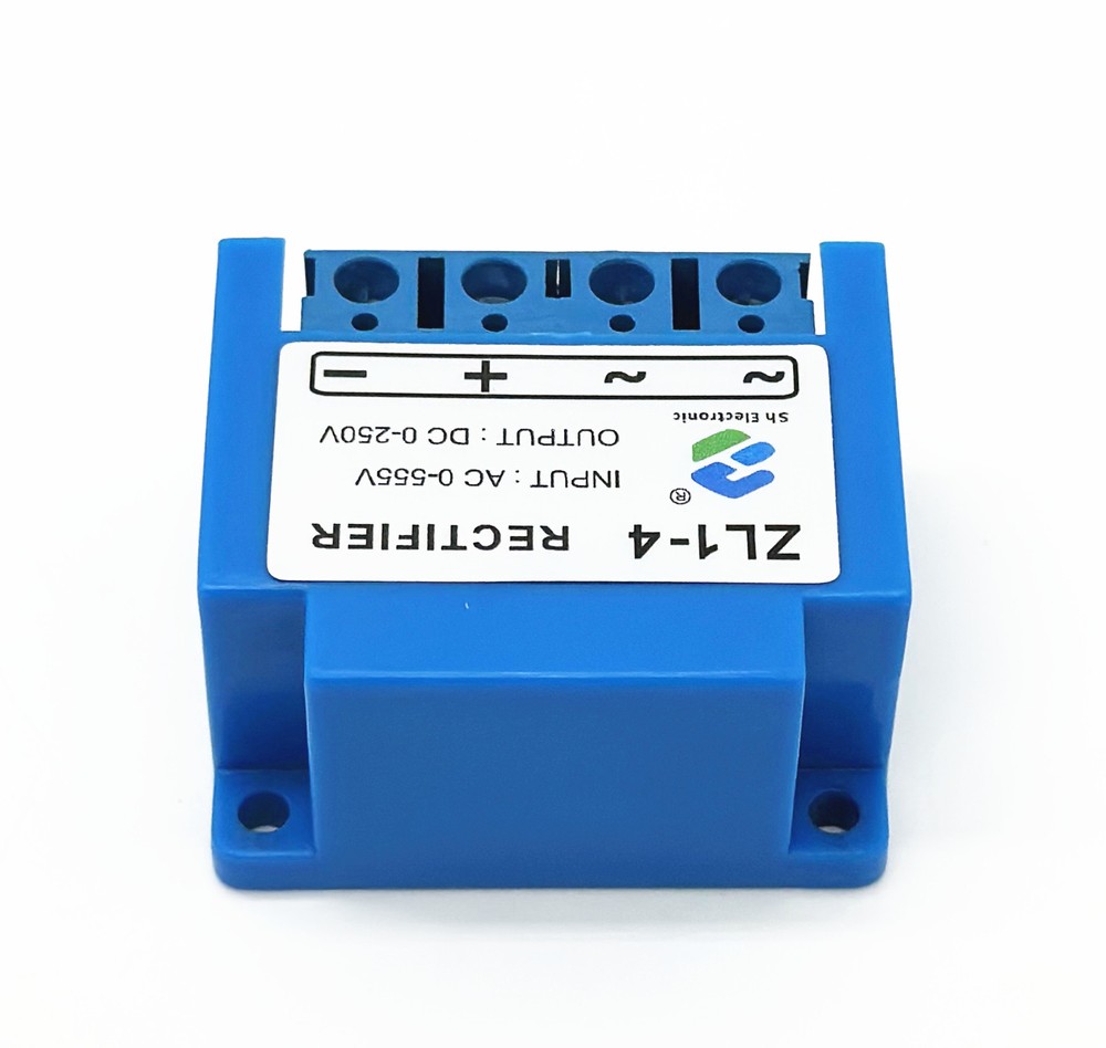 ZL1-4 half wave Brake Rectifier module Input: AC0-555V Output: DC0-250V