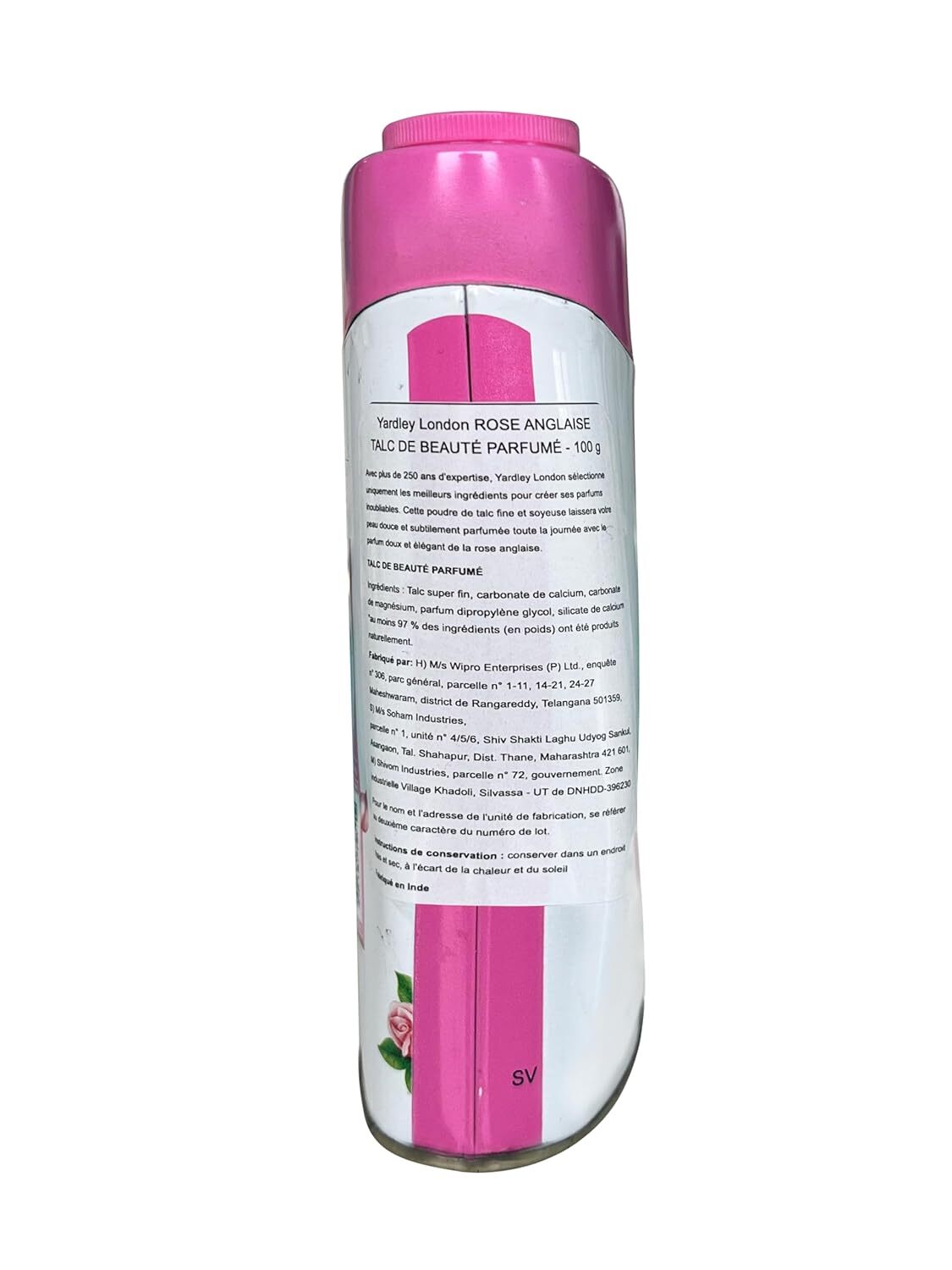 Yardley London English Rose Perfumed Deodorizing Talc Talcum Powder