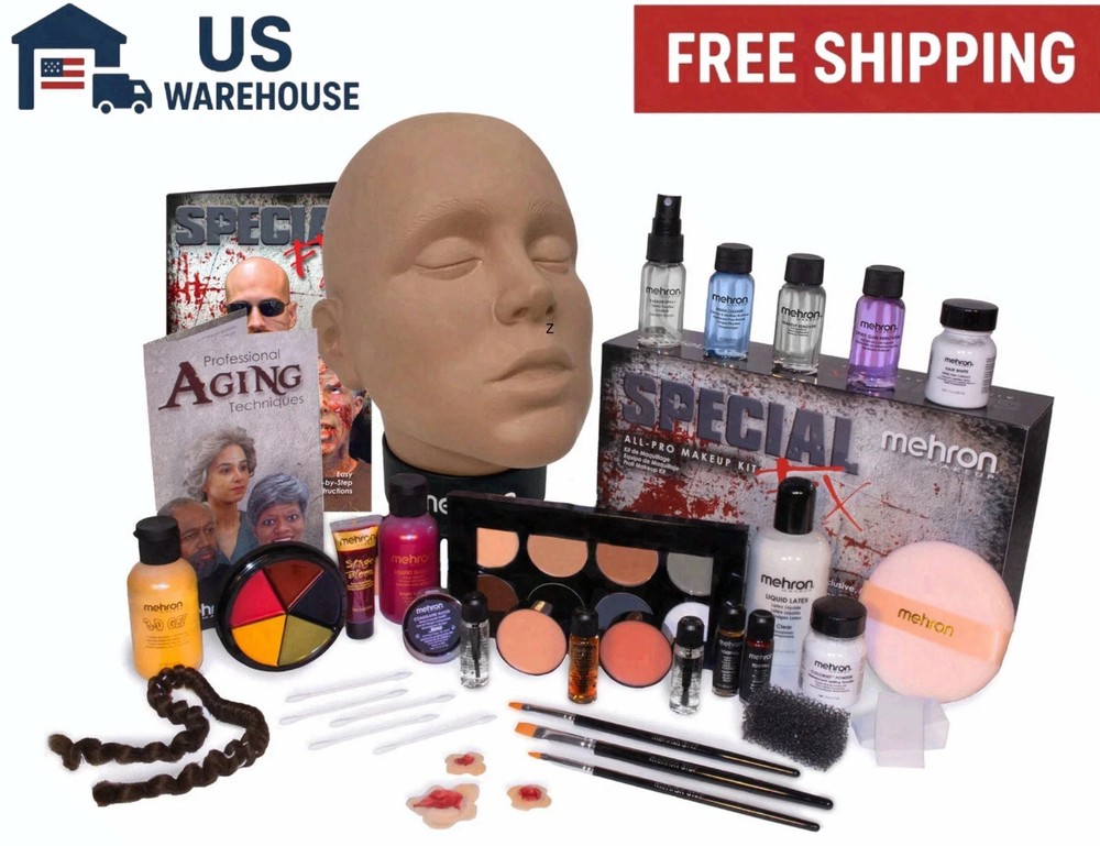 Makeup Special FX All-Pro Makeup Kit with Practice Head | Complete Profession