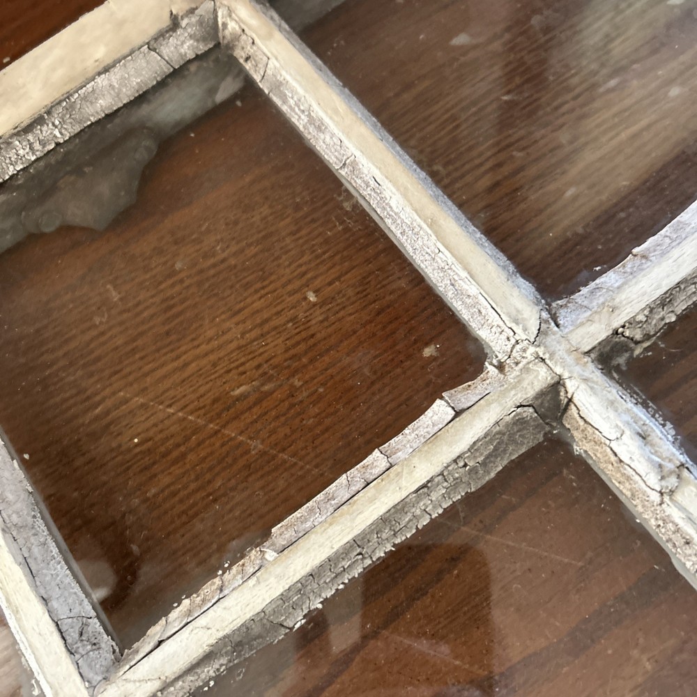 Antique window sash