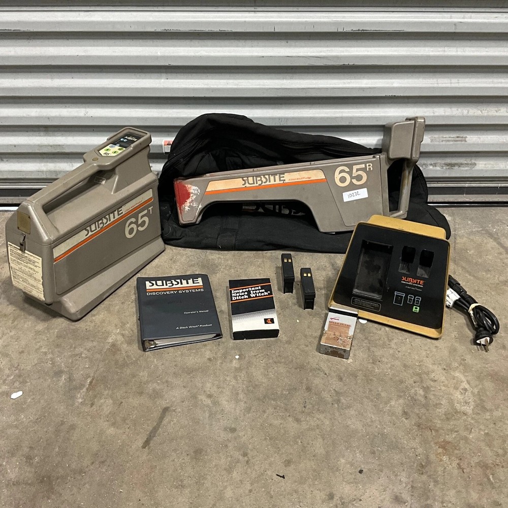 Ditch Witch Subsite Locator Receiver 65T/65R - Untested