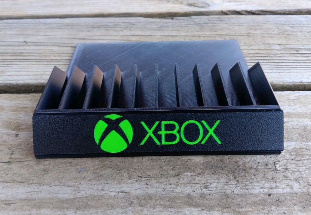 Microsoft Xbox / 10 Game Case Holder / Game Storage Holder