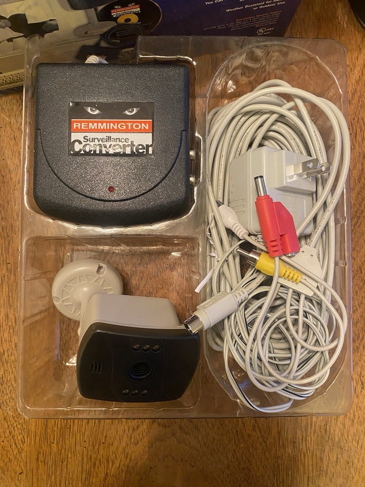 Computer Surveillance Video/Camera Remote Security System BVSS-101 B/White