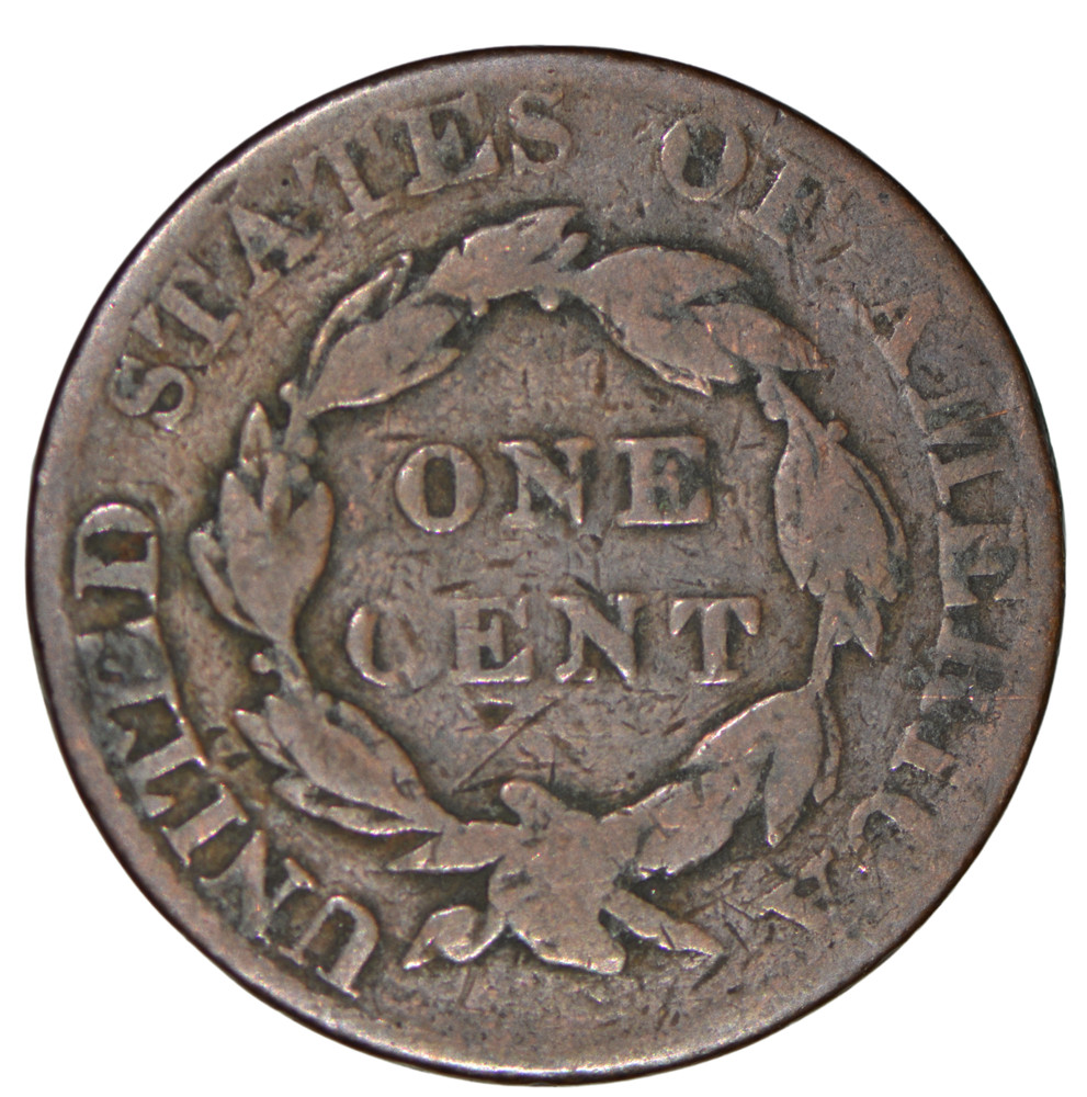 1824 Coronet Head Large Cent ~ Good