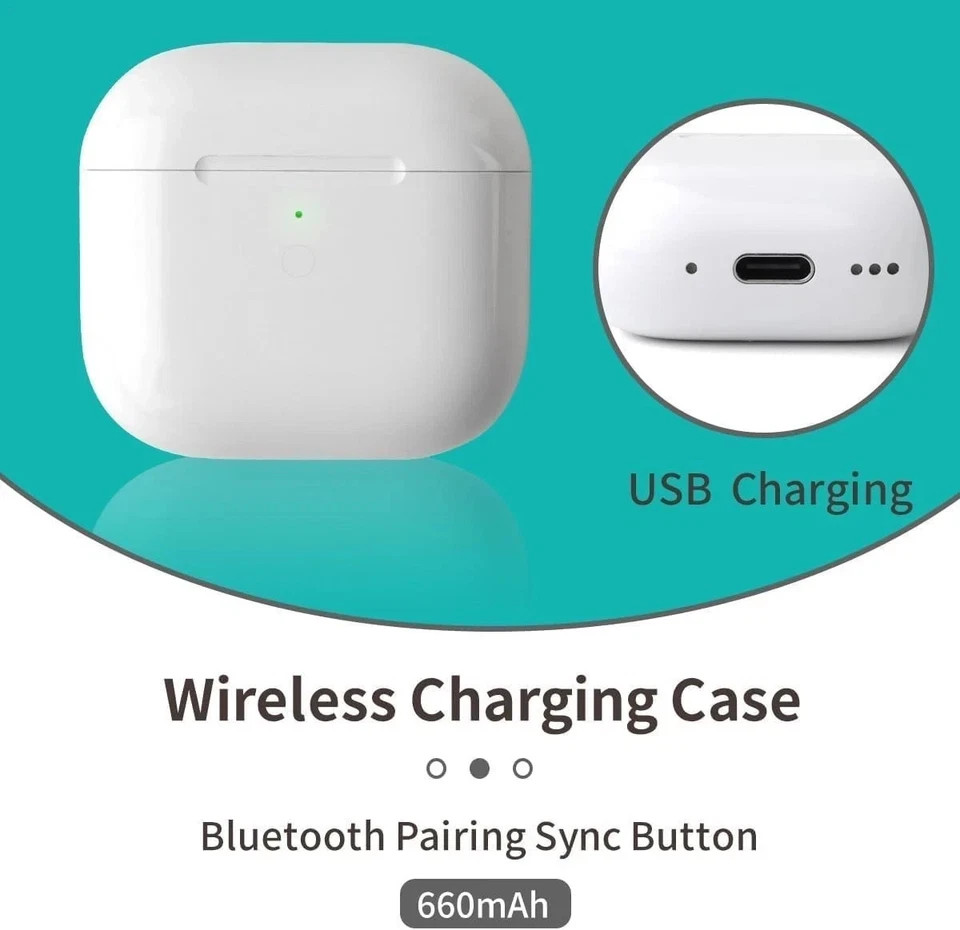 Wireless Charging Case Compatible with Airpod 4Th Generation Charger Replacement