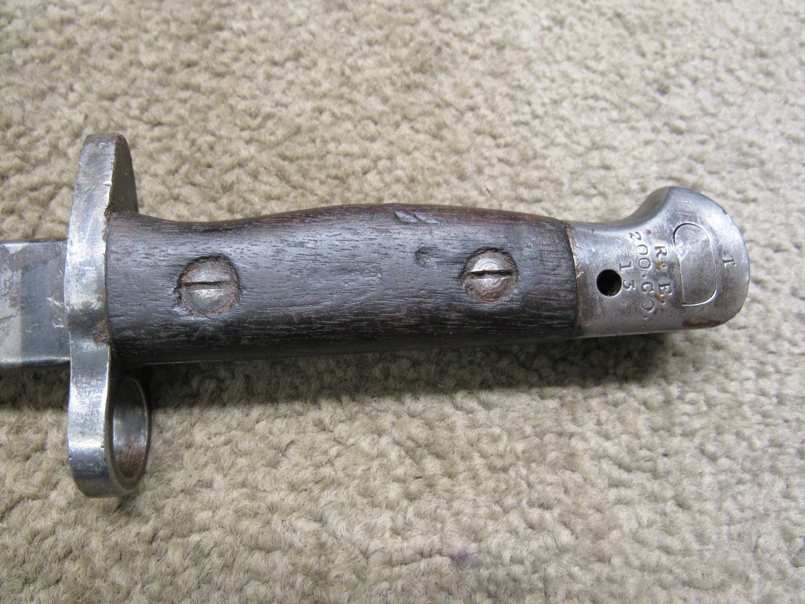 British WW1 P1907 Enfield Bayonet NO1 MK3 Wilkinson/ Pall Mall RUST SPOTS