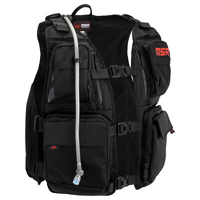 MSR Rover Vest w/Tool Pack-W/Hydro Bladder :One Size Fits Most:Black-Dual Sport