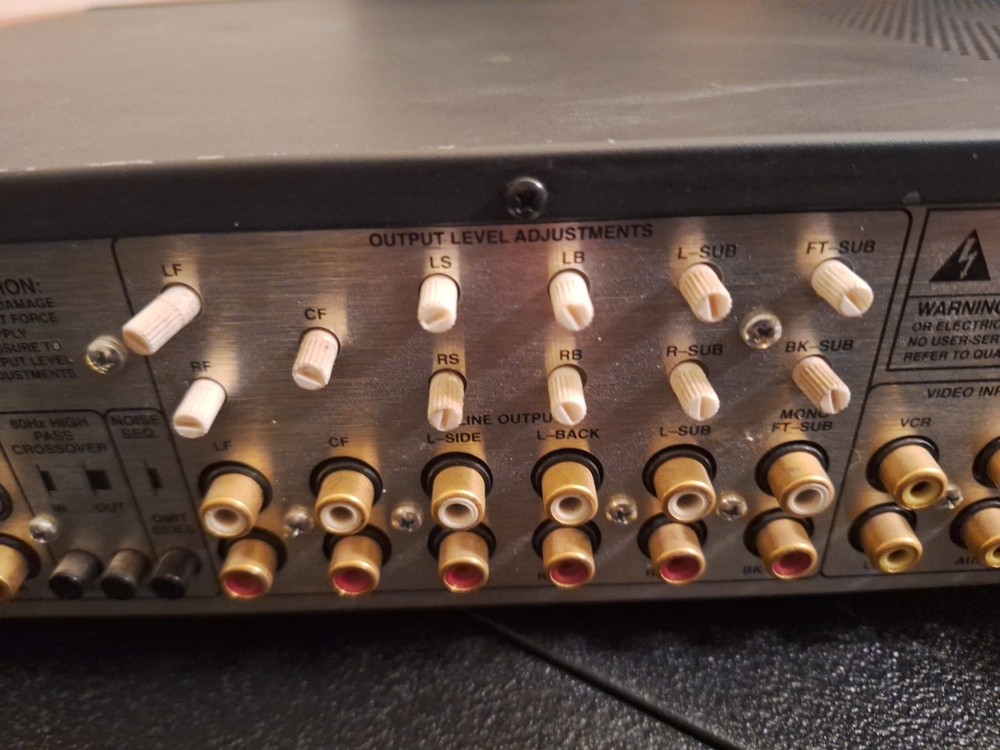 Rare Fosgate Audionics Digital Servo Logic Surround Processor Model Three READ