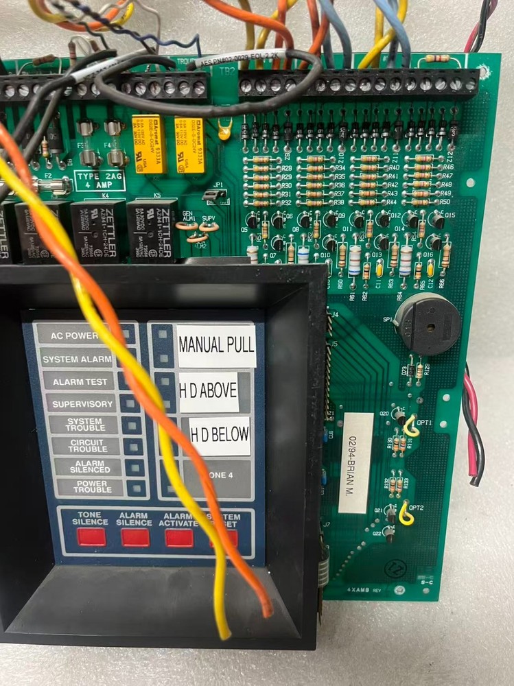 4XAMB ALARM CONTROL BOARD,USED